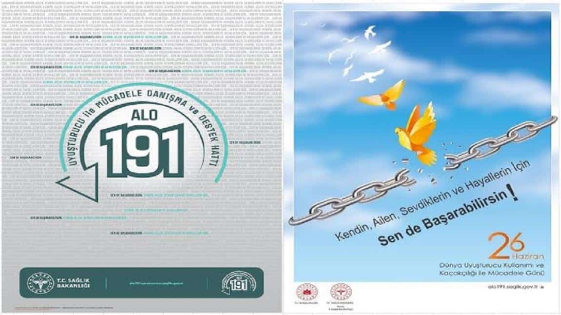 UYUŞTURUCUYA HAYIR